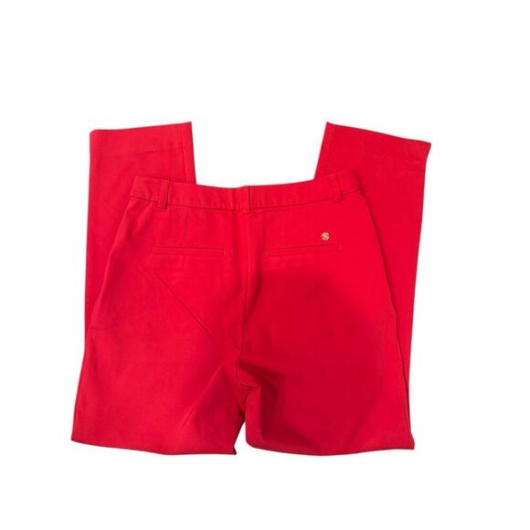NWT Lilly Pulitzer Ana High Rise Pant Malbec Red- Size 10 - Picture 5 of 8